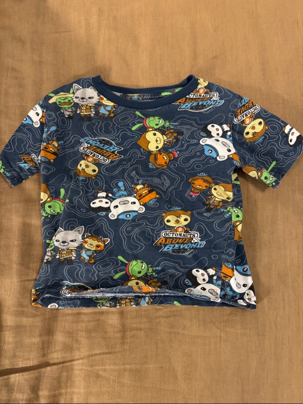 Octonauts Navy Blue Short Sleeve Kids Tee